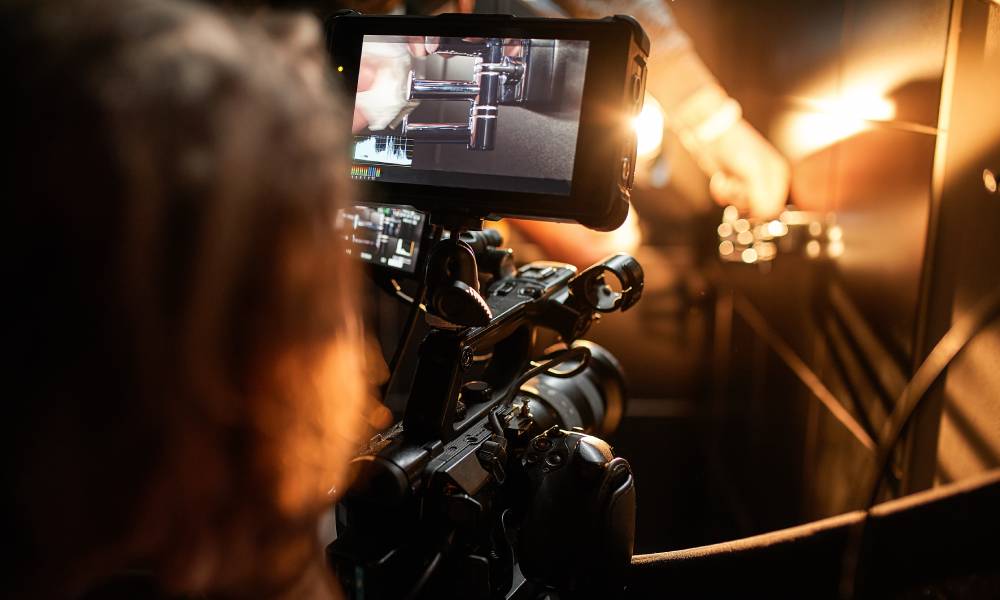 Infographic of a Rwandan filming checklist showing permits, drones, and customs.